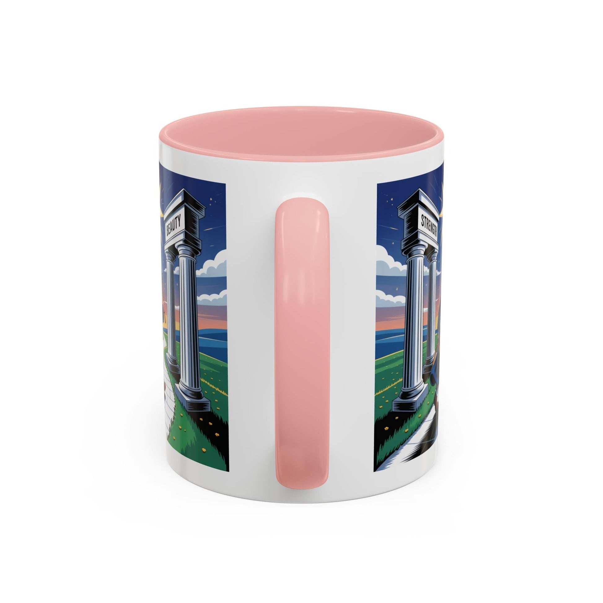 Premium Ready to Go Freemason Design | The Third Degree | Master Mason | Strength and Beauty - Masonic Mugs