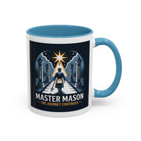 Premium Ready to Go Freemason Design | The Third Degree | Master Mason | The Journey Continues - Masonic Mugs