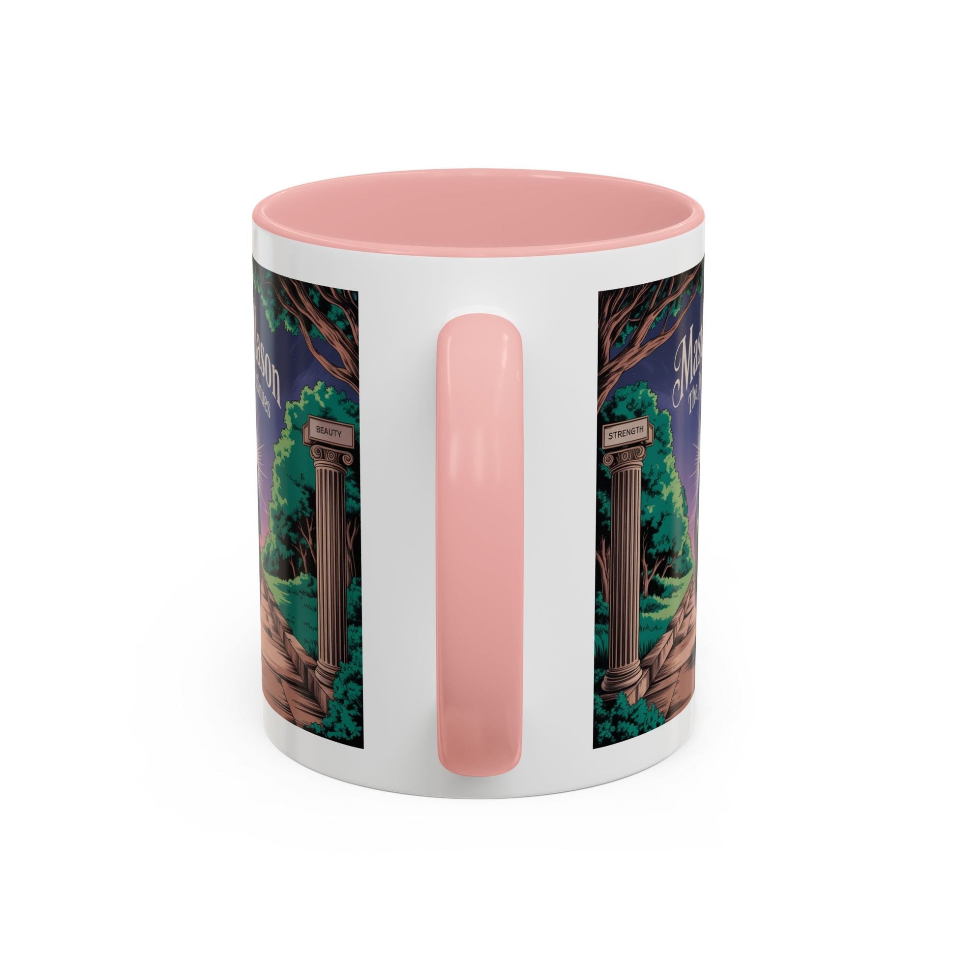 Premium Ready to Go Freemason Design | The Third Degree | Master Mason | The Journey Continues - Masonic Mugs