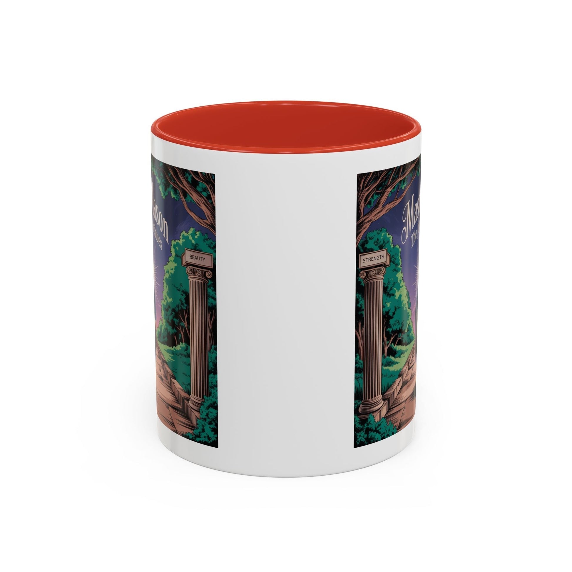 Premium Ready to Go Freemason Design | The Third Degree | Master Mason | The Journey Continues - Masonic Mugs