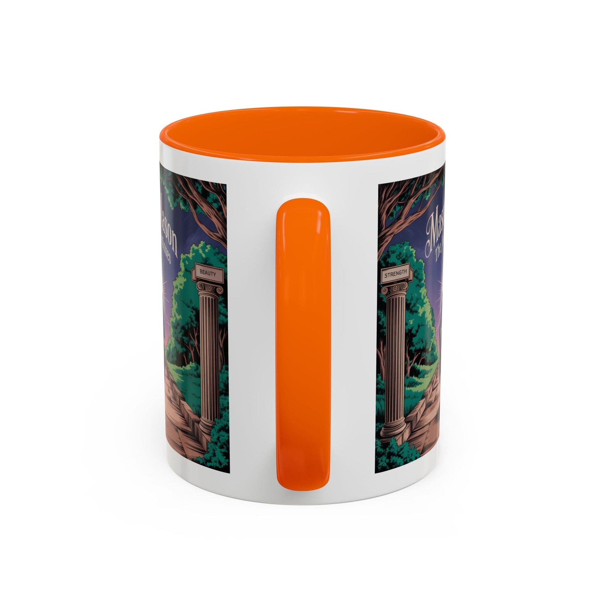 Premium Ready to Go Freemason Design | The Third Degree | Master Mason | The Journey Continues - Masonic Mugs