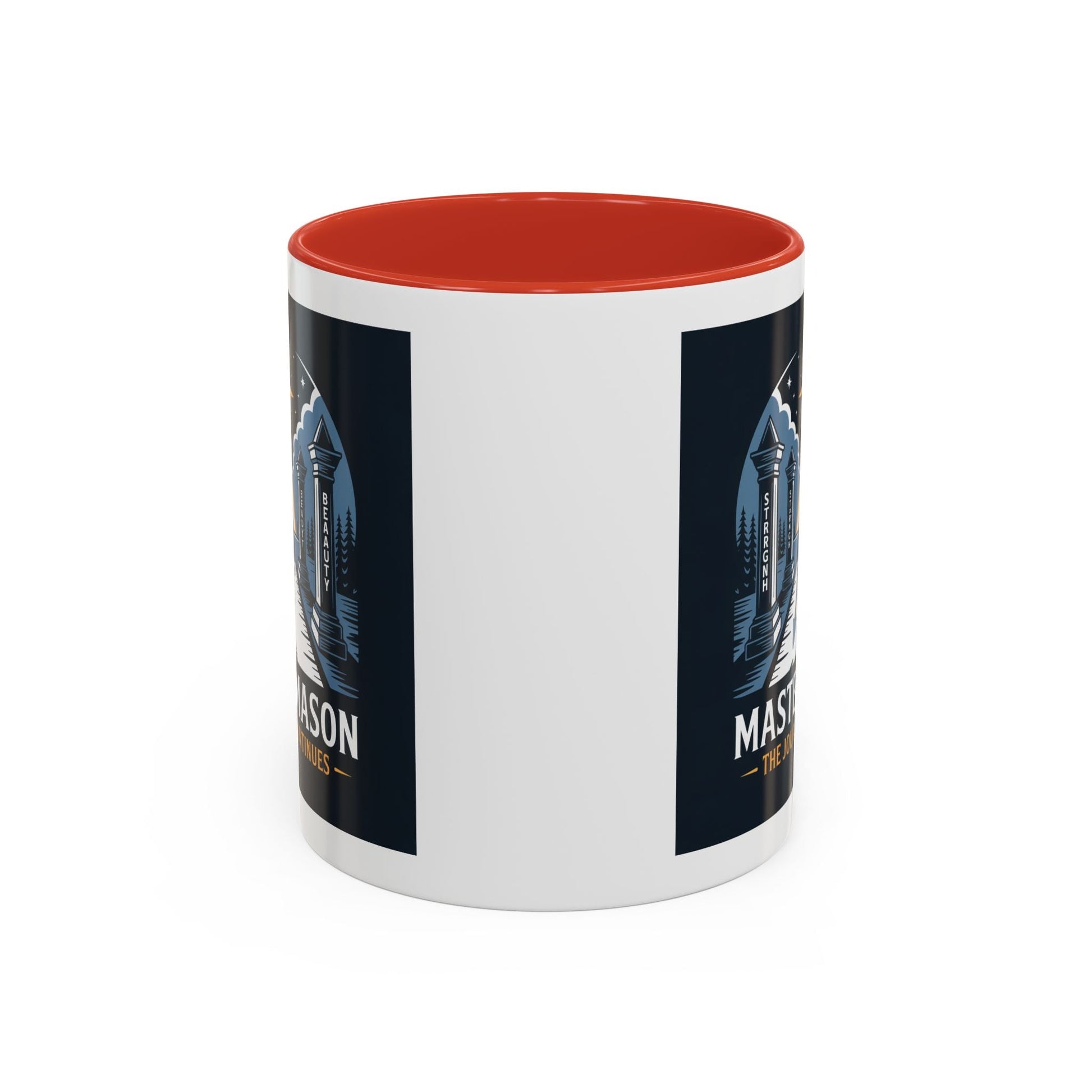 Premium Ready to Go Freemason Design | The Third Degree | Master Mason | The Journey Continues - Masonic Mugs