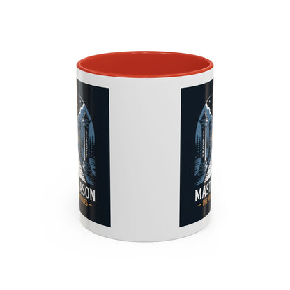 Premium Ready to Go Freemason Design | The Third Degree | Master Mason | The Journey Continues - Masonic Mugs