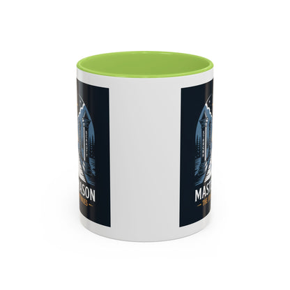 Premium Ready to Go Freemason Design | The Third Degree | Master Mason | The Journey Continues - Masonic Mugs