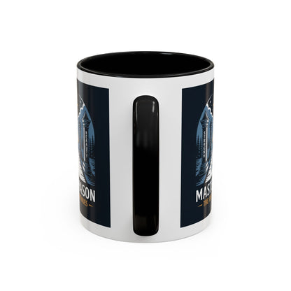 Premium Ready to Go Freemason Design | The Third Degree | Master Mason | The Journey Continues - Masonic Mugs