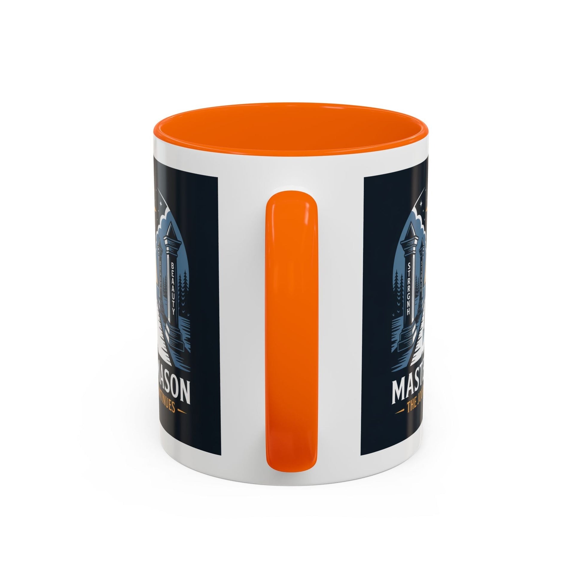 Premium Ready to Go Freemason Design | The Third Degree | Master Mason | The Journey Continues - Masonic Mugs