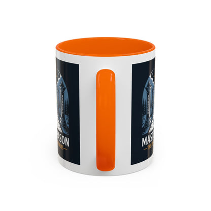 Premium Ready to Go Freemason Design | The Third Degree | Master Mason | The Journey Continues - Masonic Mugs