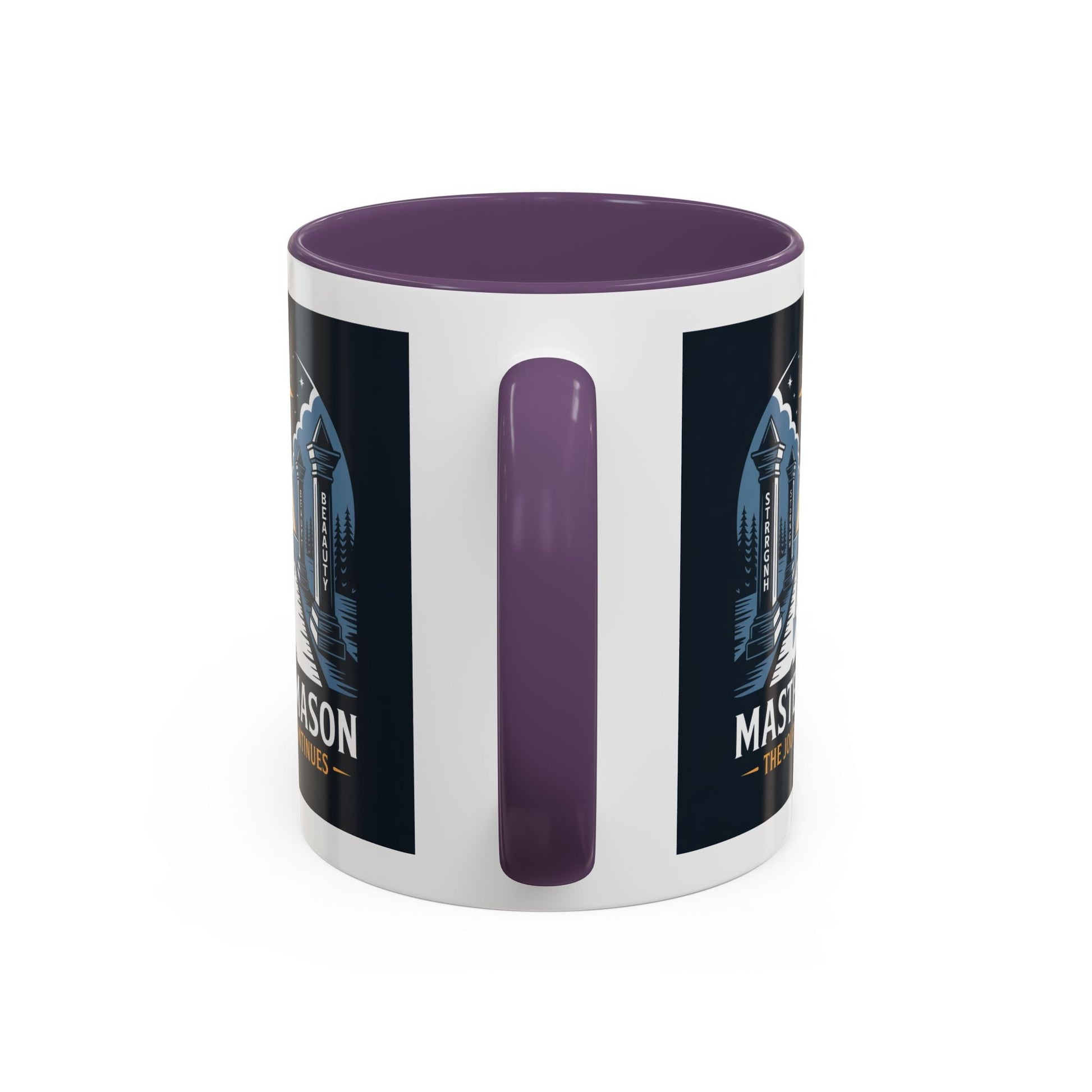 Premium Ready to Go Freemason Design | The Third Degree | Master Mason | The Journey Continues - Masonic Mugs