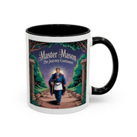 Premium Ready to Go Freemason Design | The Third Degree | Master Mason | The Journey Continues - Masonic Mugs