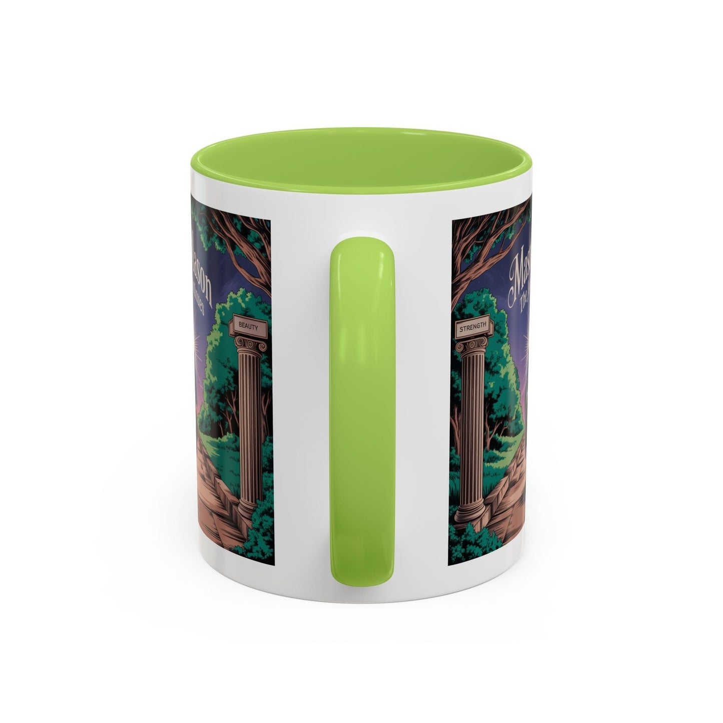 Premium Ready to Go Freemason Design | The Third Degree | Master Mason | The Journey Continues - Masonic Mugs