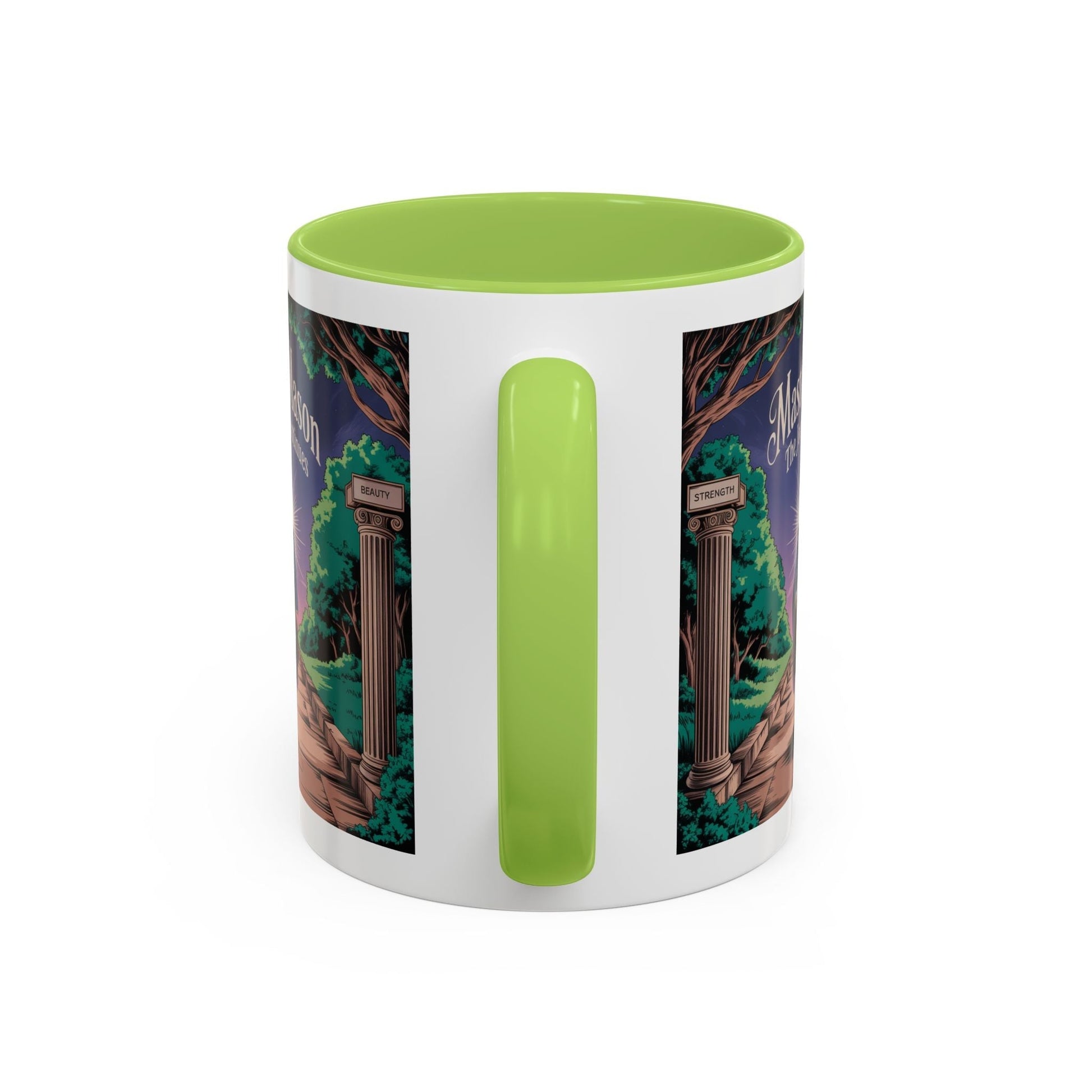 Premium Ready to Go Freemason Design | The Third Degree | Master Mason | The Journey Continues - Masonic Mugs