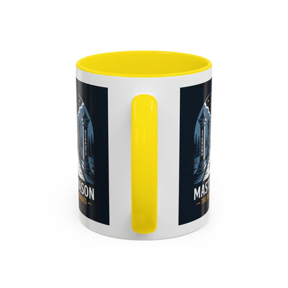 Premium Ready to Go Freemason Design | The Third Degree | Master Mason | The Journey Continues - Masonic Mugs