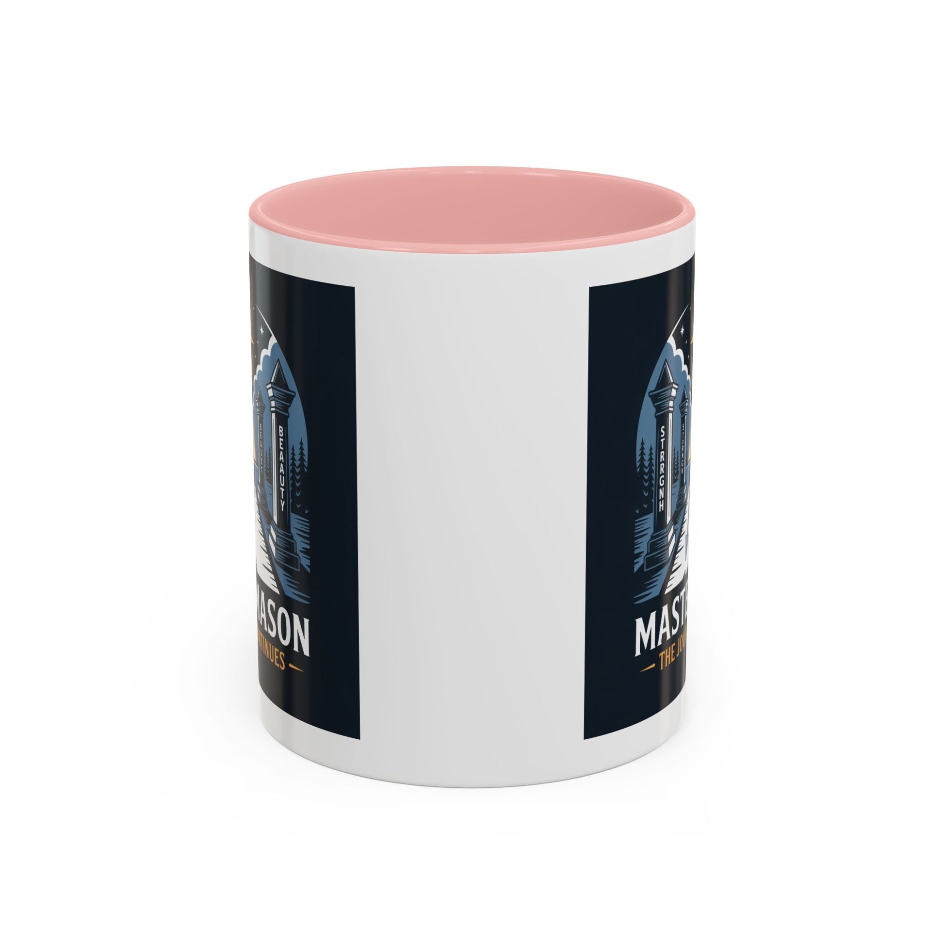 Premium Ready to Go Freemason Design | The Third Degree | Master Mason | The Journey Continues - Masonic Mugs