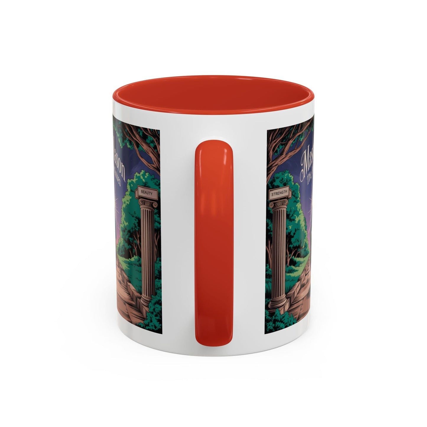 Premium Ready to Go Freemason Design | The Third Degree | Master Mason | The Journey Continues - Masonic Mugs