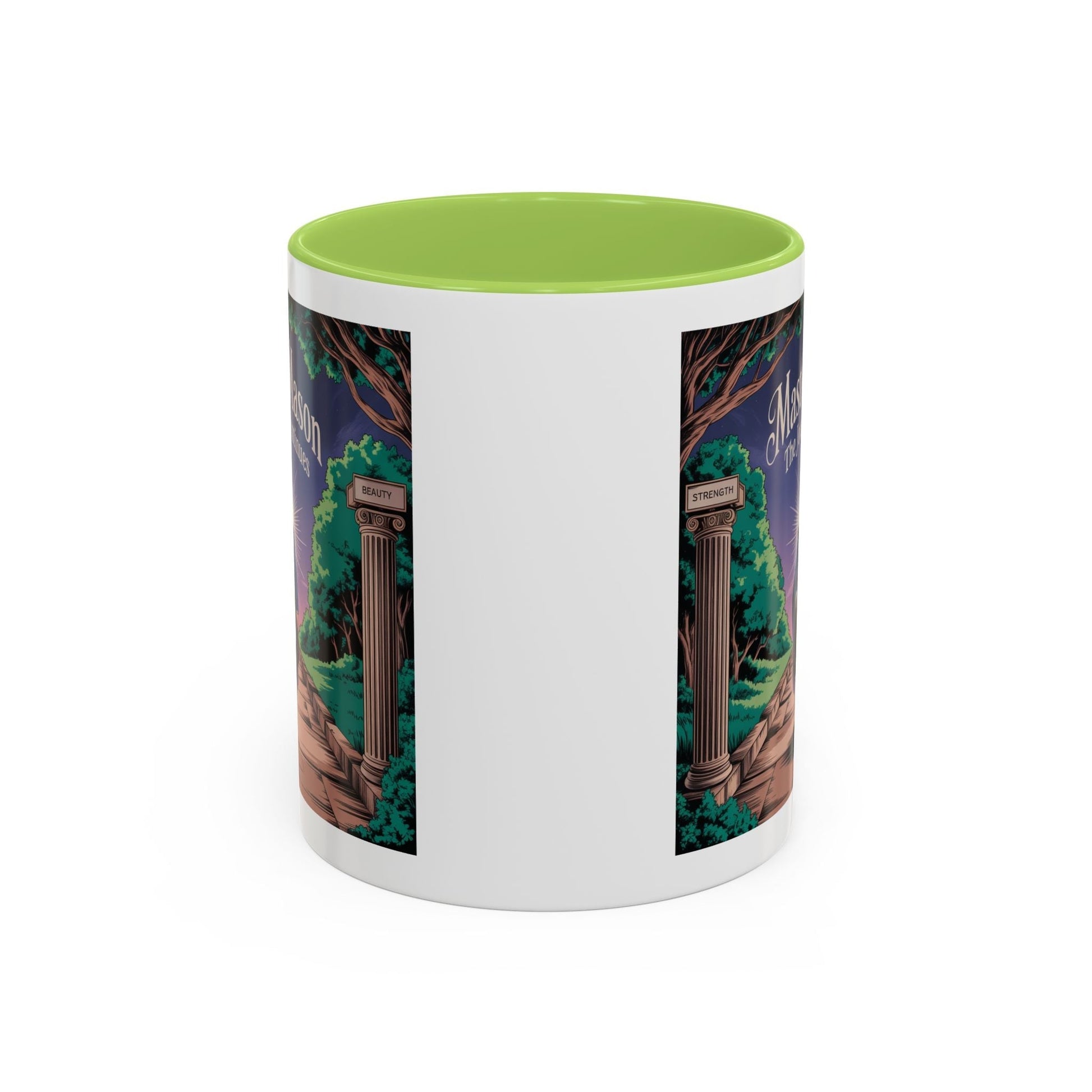 Premium Ready to Go Freemason Design | The Third Degree | Master Mason | The Journey Continues - Masonic Mugs
