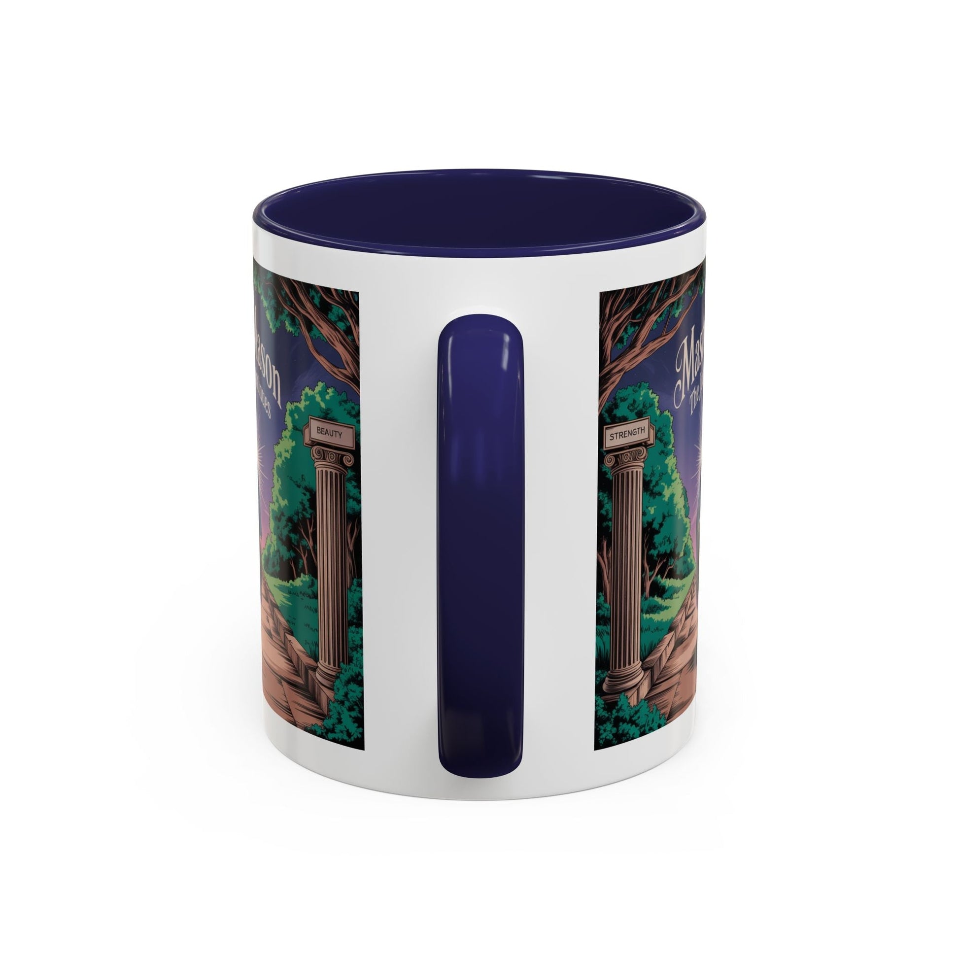 Premium Ready to Go Freemason Design | The Third Degree | Master Mason | The Journey Continues - Masonic Mugs
