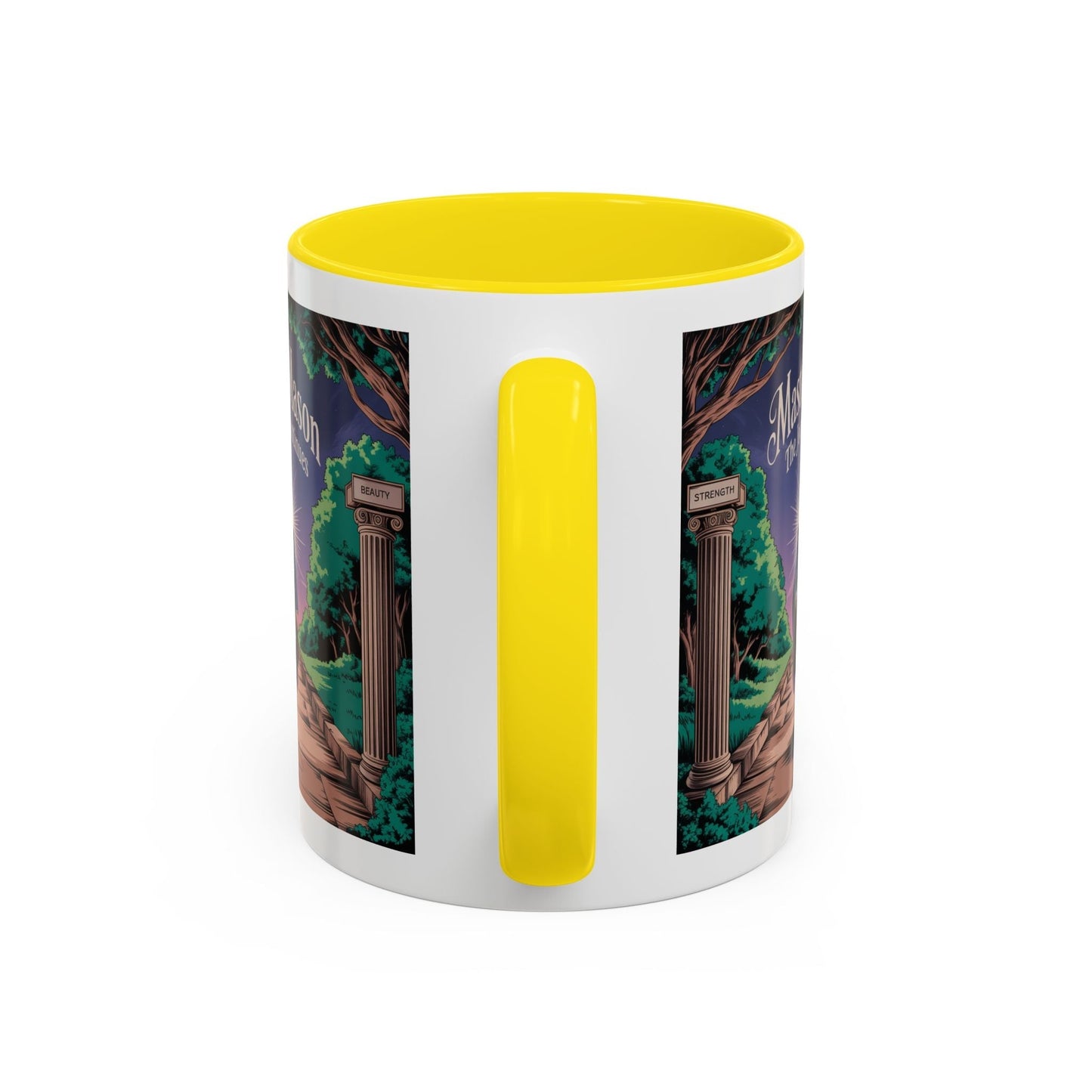 Premium Ready to Go Freemason Design | The Third Degree | Master Mason | The Journey Continues - Masonic Mugs