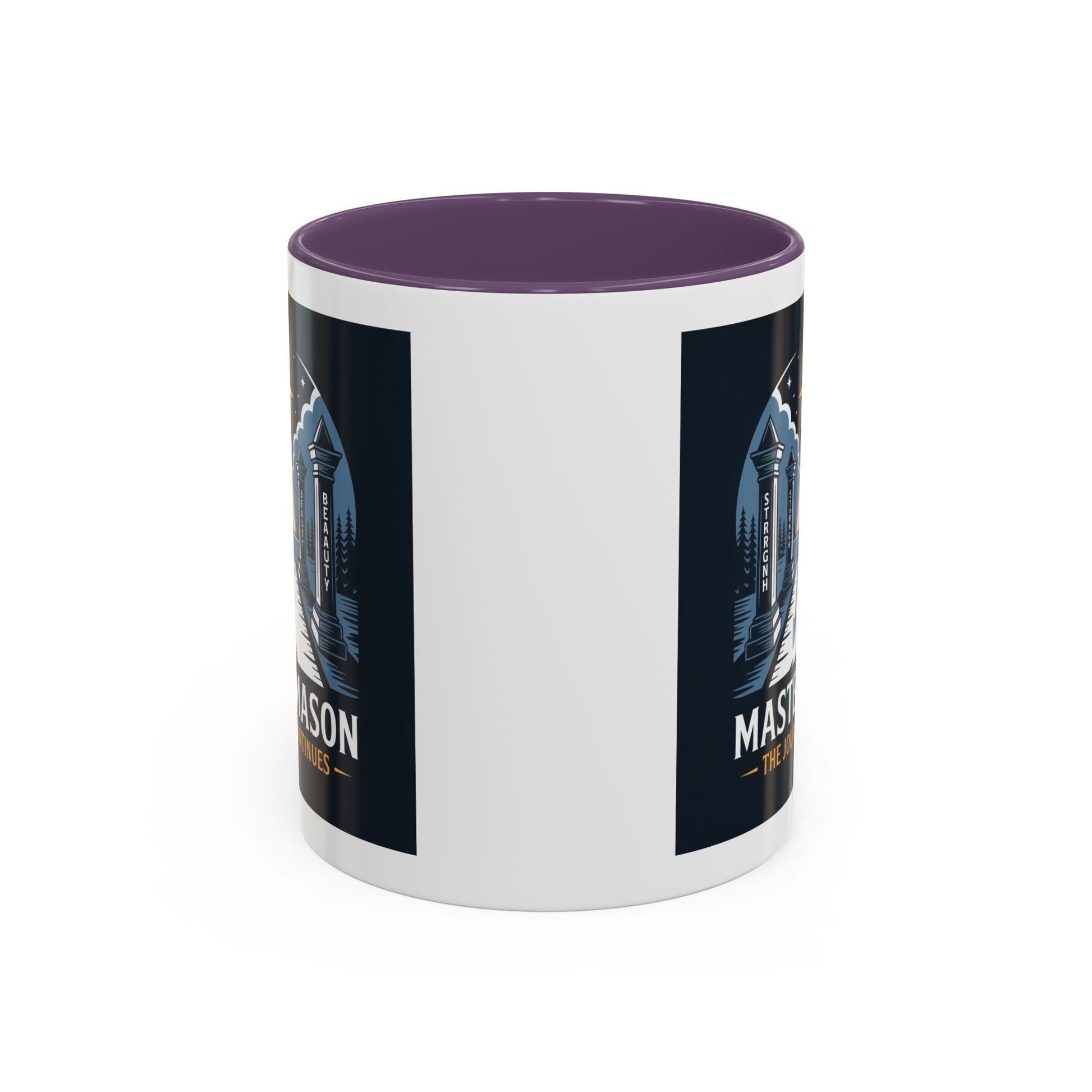 Premium Ready to Go Freemason Design | The Third Degree | Master Mason | The Journey Continues - Masonic Mugs