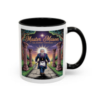 Premium Ready to Go Freemason Design | The Third Degree | Master Mason | The Journey Continues - Masonic Mugs