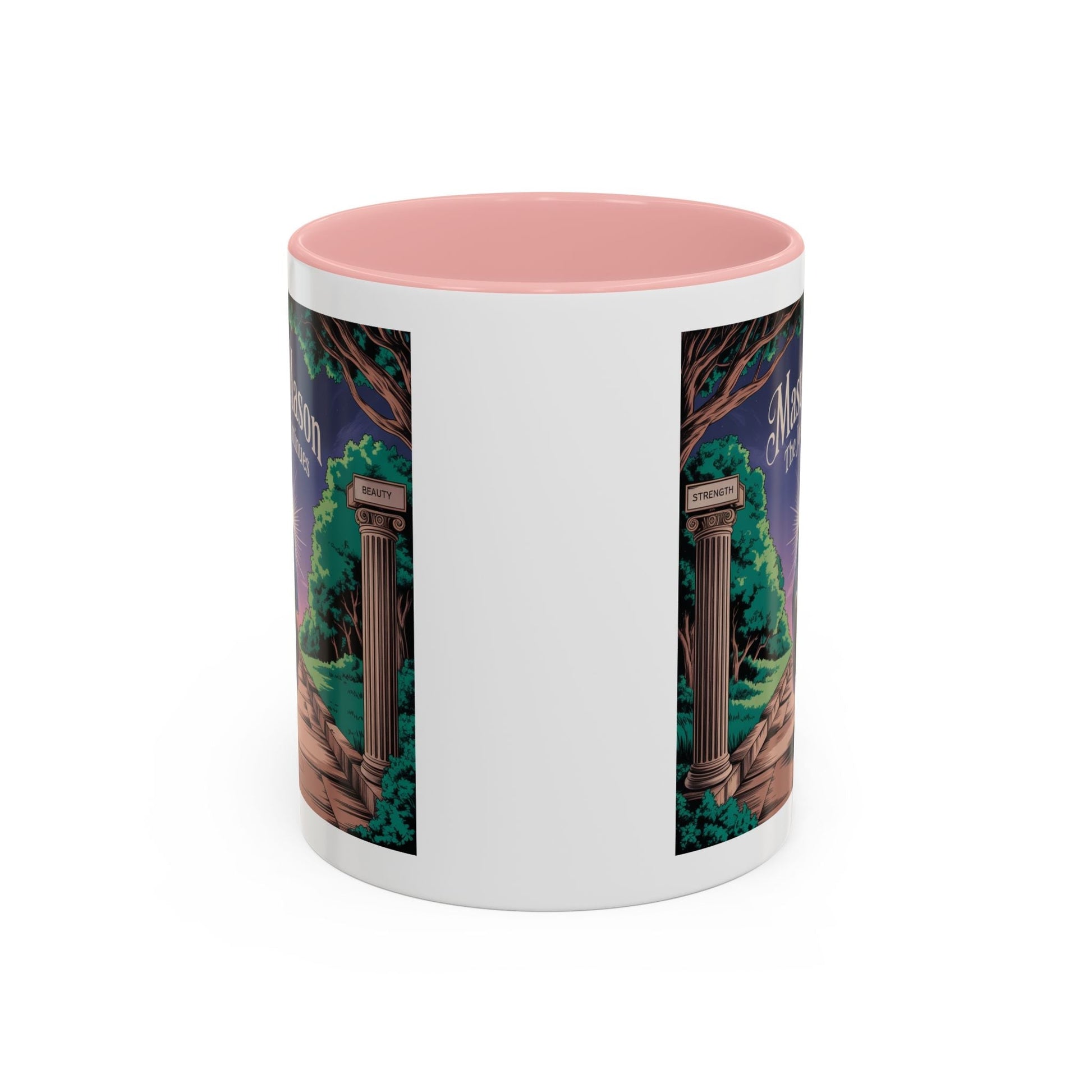 Premium Ready to Go Freemason Design | The Third Degree | Master Mason | The Journey Continues - Masonic Mugs