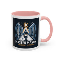 Premium Ready to Go Freemason Design | The Third Degree | Master Mason | The Journey Continues - Masonic Mugs