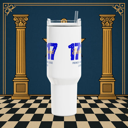 Premium Ready to Go Freemason Design Tumbler 40oz – Established 1717 Premier Grand Lodge – Freemason Ready|to|Go Gift - Masonic Mugs