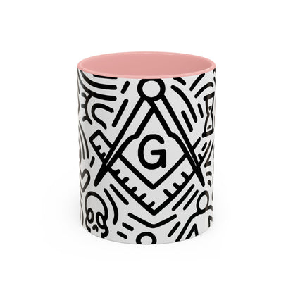Premium Ready to Go Mug : Freemason design - Masonic Mugs