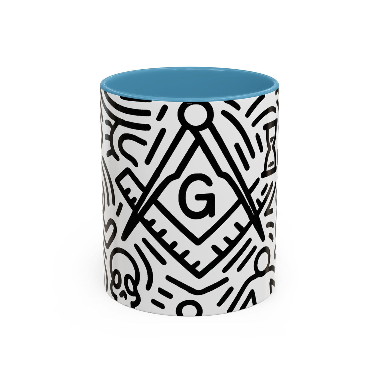 Premium Ready to Go Mug : Freemason design - Masonic Mugs