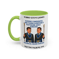 Provincial Grand Deacons Design Personalised Mug - Guiding Candidates - Masonic Mugs