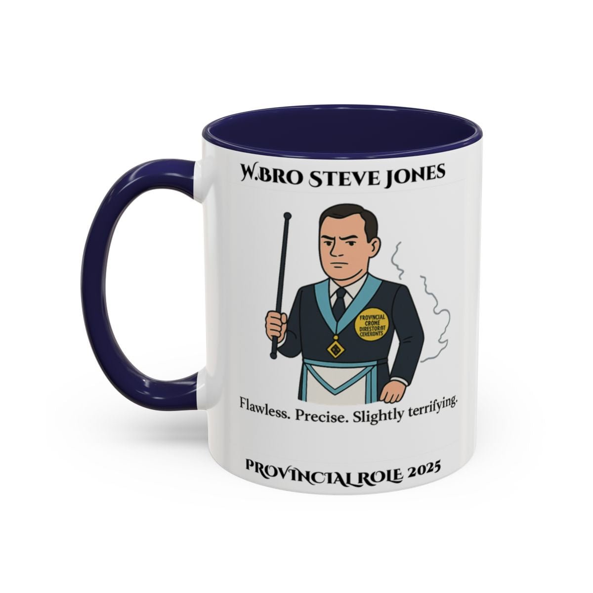 Provincial Grand Director of Ceremonies Personalised Mug - Flawless - Masonic Mugs
