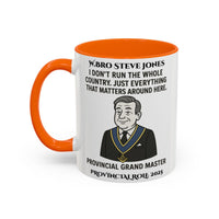 Provincial Grand Master (PGM) Design Personalised Mug - I don't run the whole country - Masonic Mugs