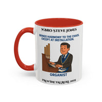 Provincial Organist Design Personalised Mug - Brings Harmony to Chaos - Masonic Mugs