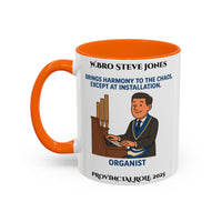 Provincial Organist Design Personalised Mug - Brings Harmony to Chaos - Masonic Mugs