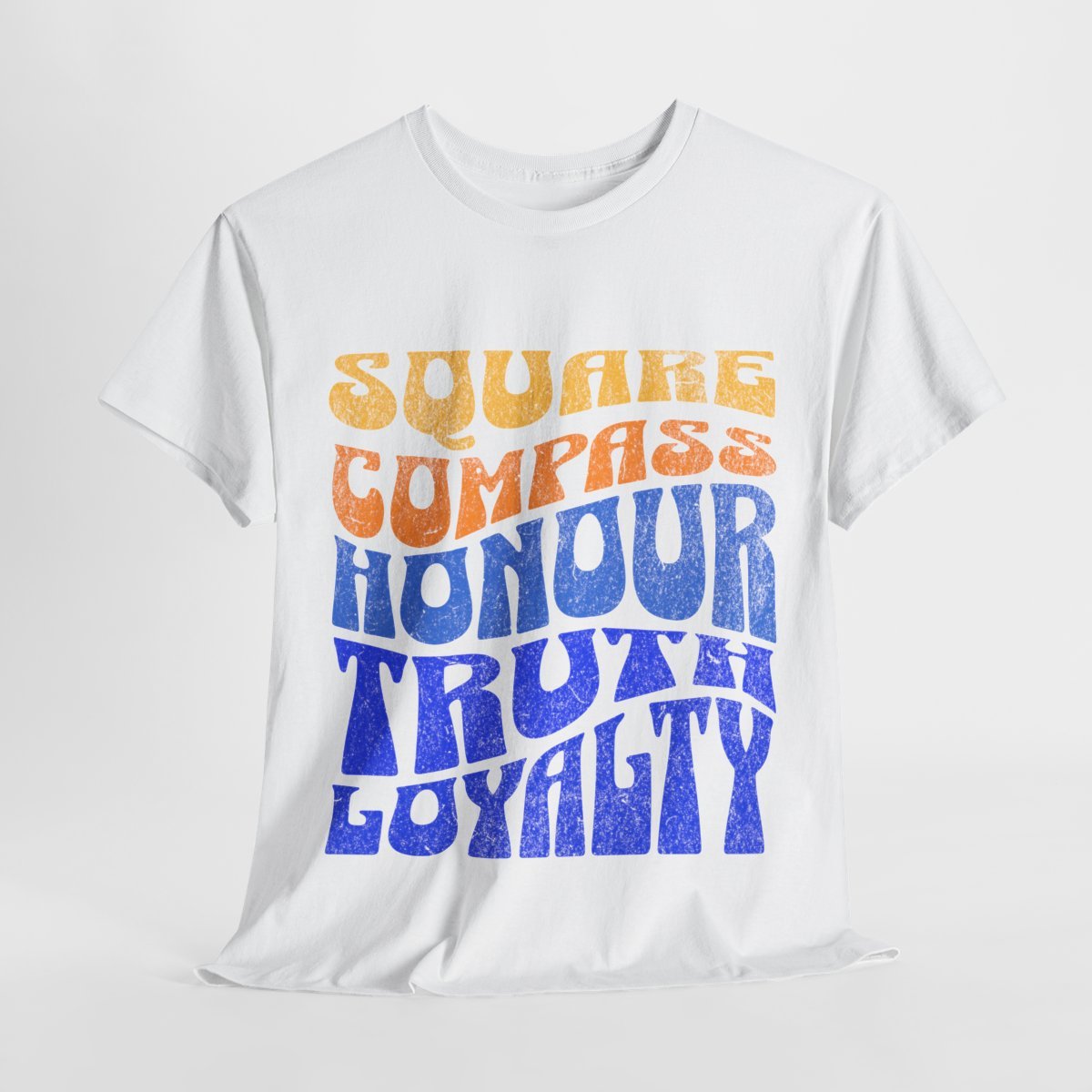 Square Compass Honour Truth Loyalty - Unisex Freemason Ready to Go Apparel – T-Shirt, Sweatshirt or Hoodie – Multiple Colours & Sizes - Masonic Mugs