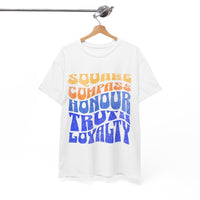 Square Compass Honour Truth Loyalty - Unisex Freemason Ready to Go Apparel – T-Shirt, Sweatshirt or Hoodie – Multiple Colours & Sizes - Masonic Mugs
