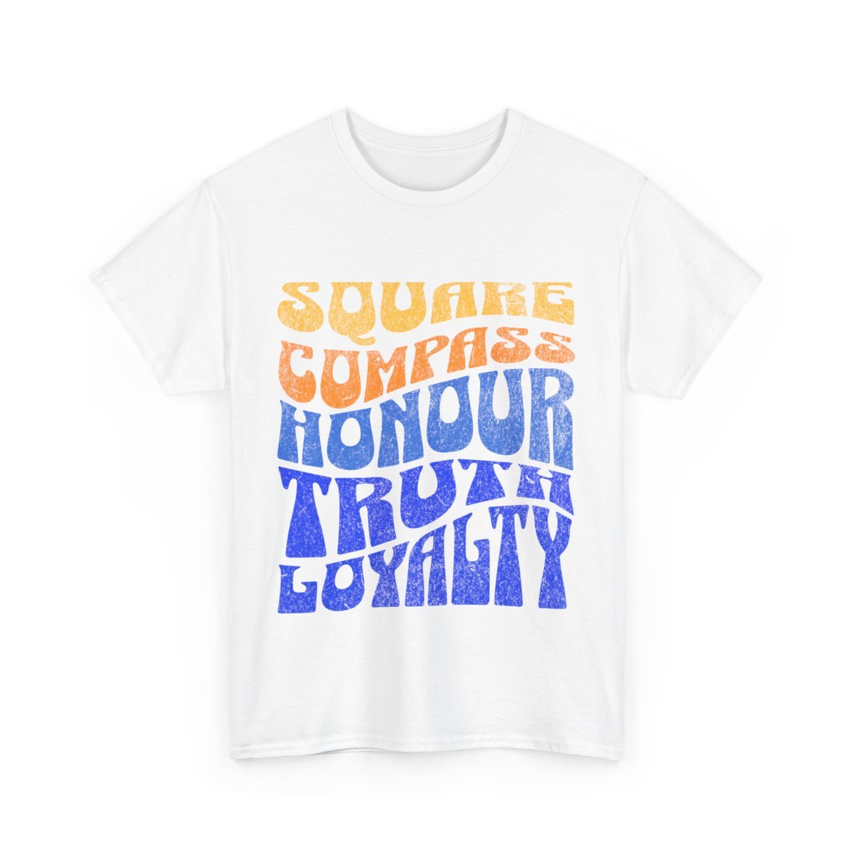 Square Compass Honour Truth Loyalty - Unisex Freemason Ready to Go Apparel – T-Shirt, Sweatshirt or Hoodie – Multiple Colours & Sizes - Masonic Mugs