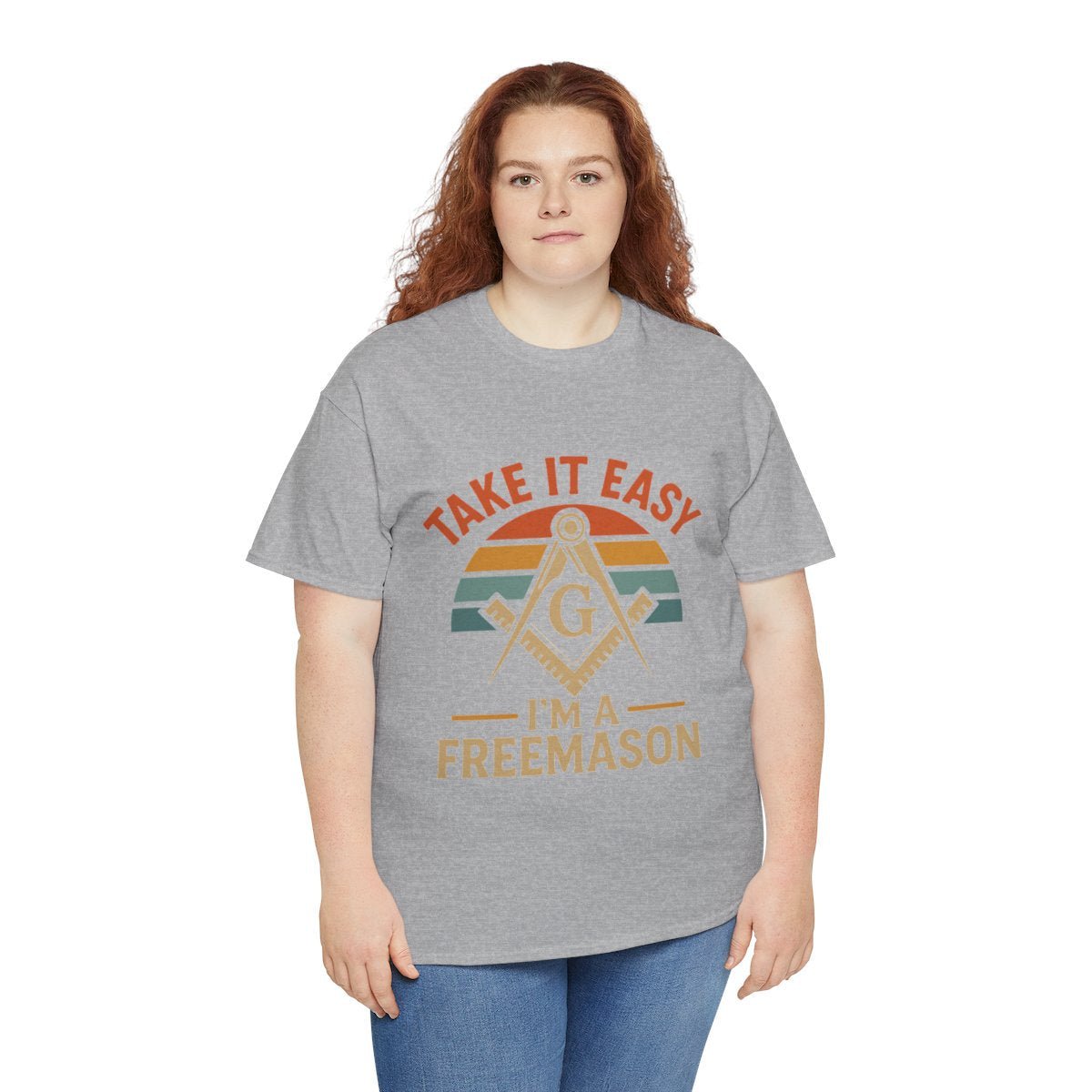 Take it easy I'm a freemason - Unisex Freemason Ready to Go Apparel – T-Shirt, Sweatshirt or Hoodie – Multiple Colours & Sizes - Masonic Mugs