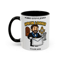 Tyler Design - Freemason Personalised Mug - Apron Loaner - Masonic Mugs