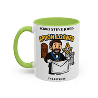 Tyler Design - Freemason Personalised Mug - Apron Loaner - Masonic Mugs