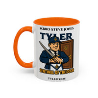 Tyler Design - Freemason Personalised Mug - Sentinel of the door - Masonic Mugs
