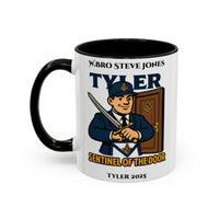 Tyler Design - Freemason Personalised Mug - Sentinel of the door - Masonic Mugs