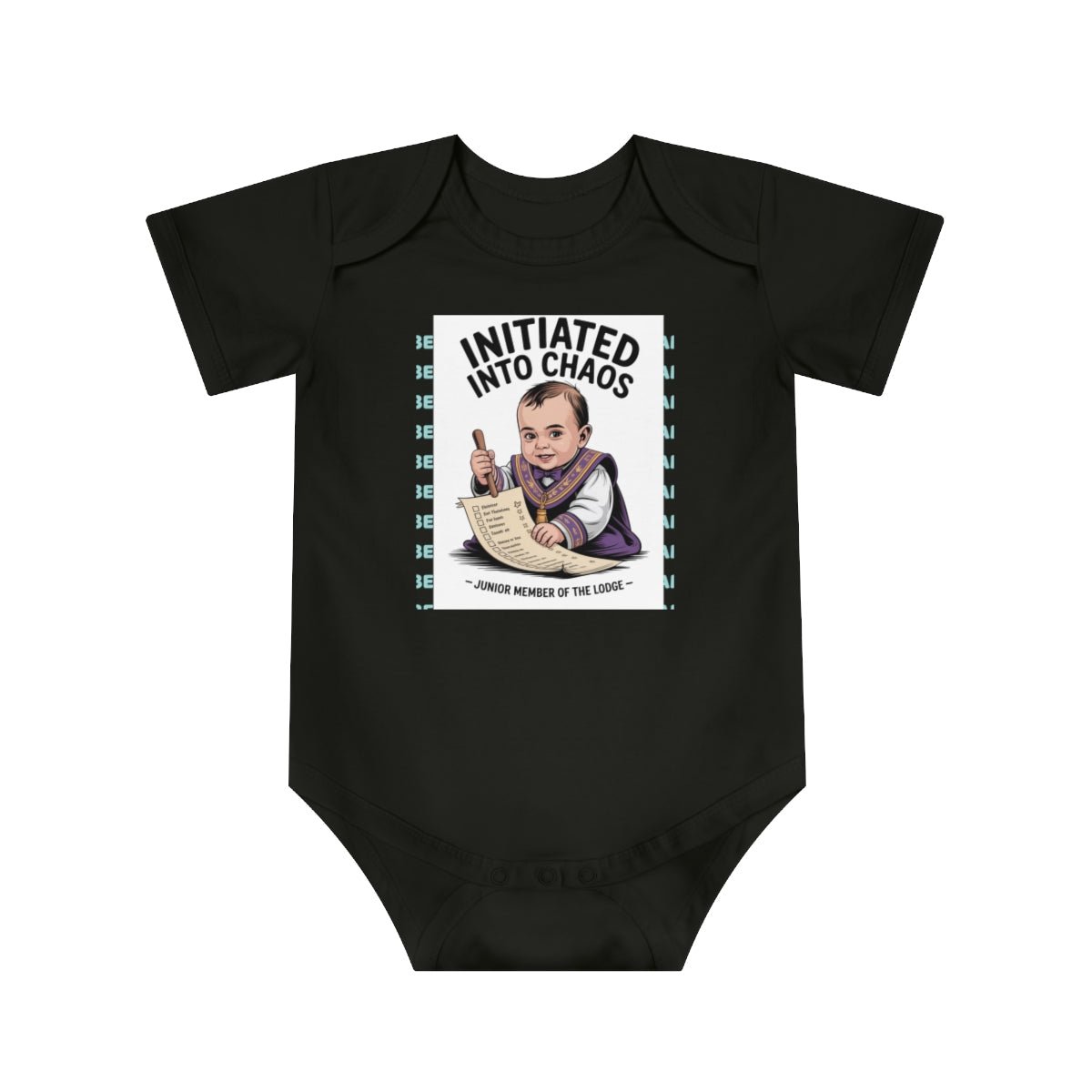 Unique Baby Bodysuit - Junior Member Design Personalized Baby Bodysuit with Masonic Design - Masonic Mugs