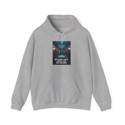 We don't talk about the 2nd degree - Unisex Freemason Ready to Go Apparel – T-Shirt, Sweatshirt or Hoodie – Multiple Colours & Sizes - Masonic Mugs
